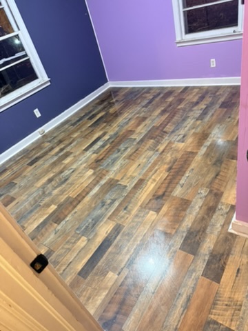 New oak style LVP flooring installed.